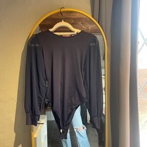 SHEIN Deep Blue Body Suit